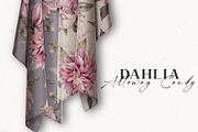 Watercolor Dahlia Floral Elements, a Decorative Illustration by Damian Roh (Thumbnail 2 of 12)