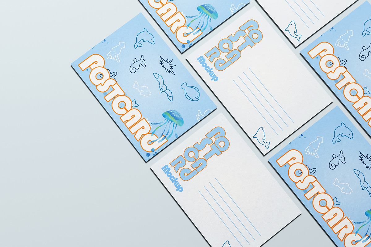 Postcard / Greeting Card Mockups, a Mockup by Defa Visual (Photo 10 of 13)