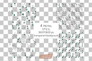 Doodle Eucalyptus botanical line art, a Pattern Graphic by JuDesign (Thumbnail 4 of 7)
