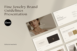 Minimalist Jewelry Brand Guidelines