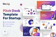 Deckly - Pitch Deck Keynote Template, a Presentation Template by Illustraly Design (Thumbnail 1 of 9)