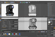 Stage Lighting Collection-14 PCS, an Object 3D Model by akerStudio (Thumbnail 291 of 309)
