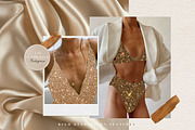 Gold Foil Glitter Luxury Textures, a Texture Graphic by NassyArt (Thumbnail 4 of 13)