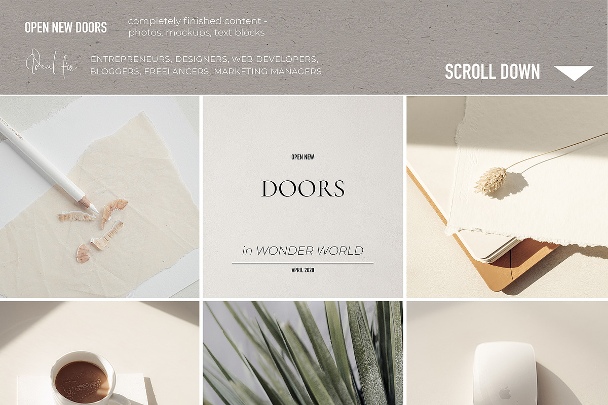 Minimalism. Feed №6, a Social Media Template by OntheMoon (Photo 4 of 11)