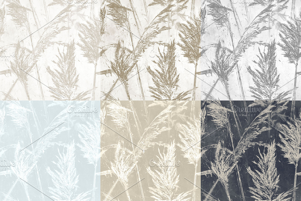 Reed's Whisper Pattern Collection, a Pattern Graphic by Note And Silence (Photo 2 of 5)