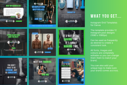 Gym/Fitness Social Media Templates, a Social Media Template by Sincerely Media (Thumbnail 2 of 7)