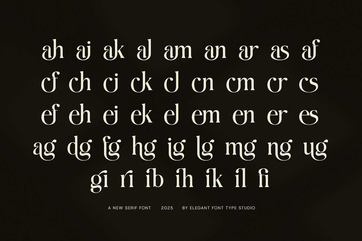 Bigland Elegant Serif Font, a Serif Font by Elegant Font (Photo 7 of 8)