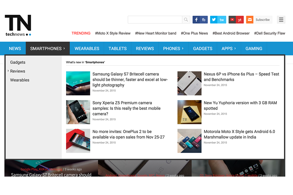 TechNews - Technology Magazine Theme, a WordPress Template by Magazine3 (Photo 3 of 3)