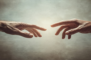 Human Connection Hands, a Photo by Design Store
