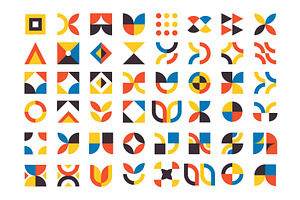 Geometric mosaic, Bauhaus, an Object Illustration by Things for designers