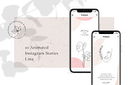 ANIMATED Instagram Stories – Lina, a Social Media Template by AgataCreate (Thumbnail 1 of 8)