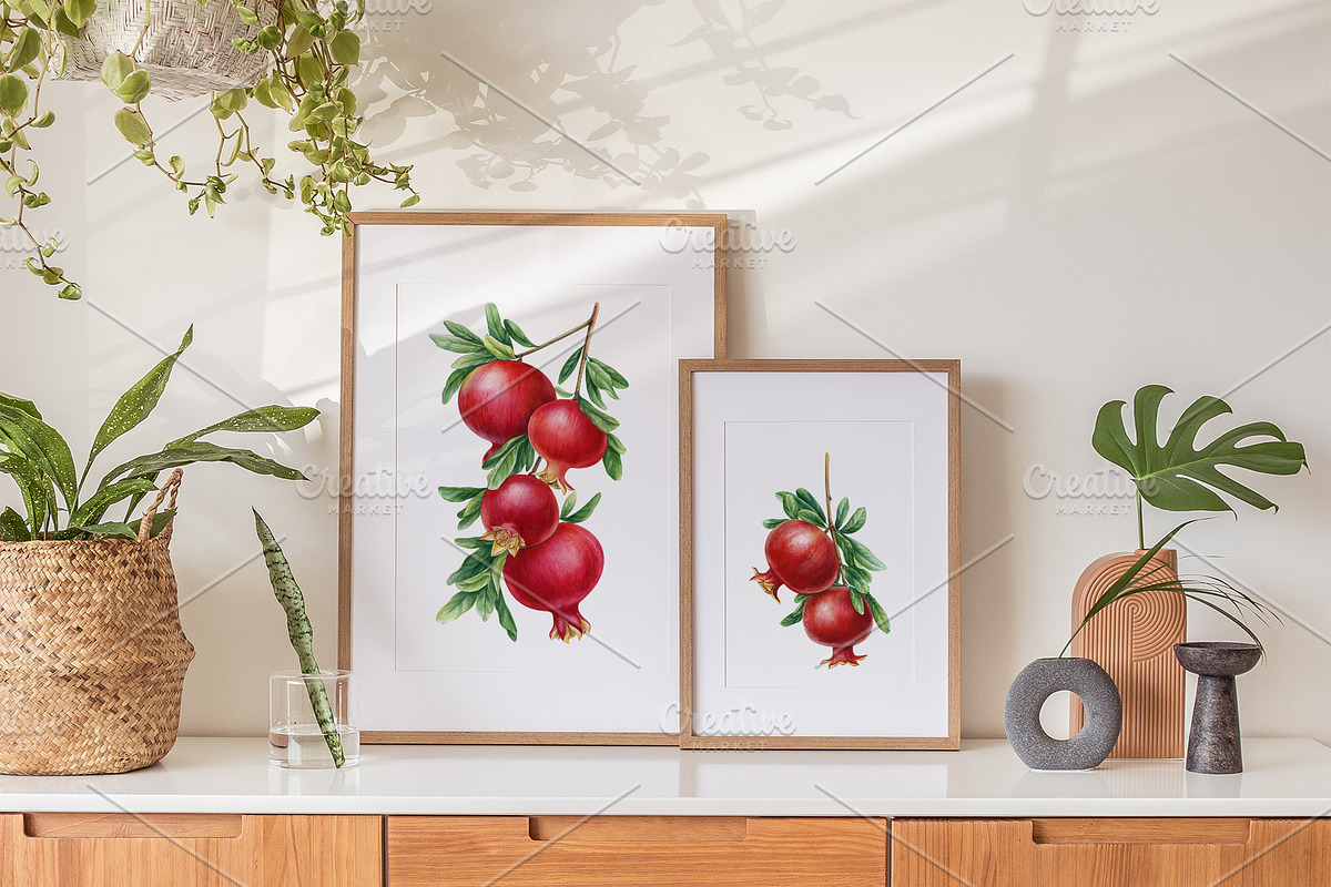 Fruits and berries, an Illustration by Hanna Hryharenka (Photo 14 of 16)
