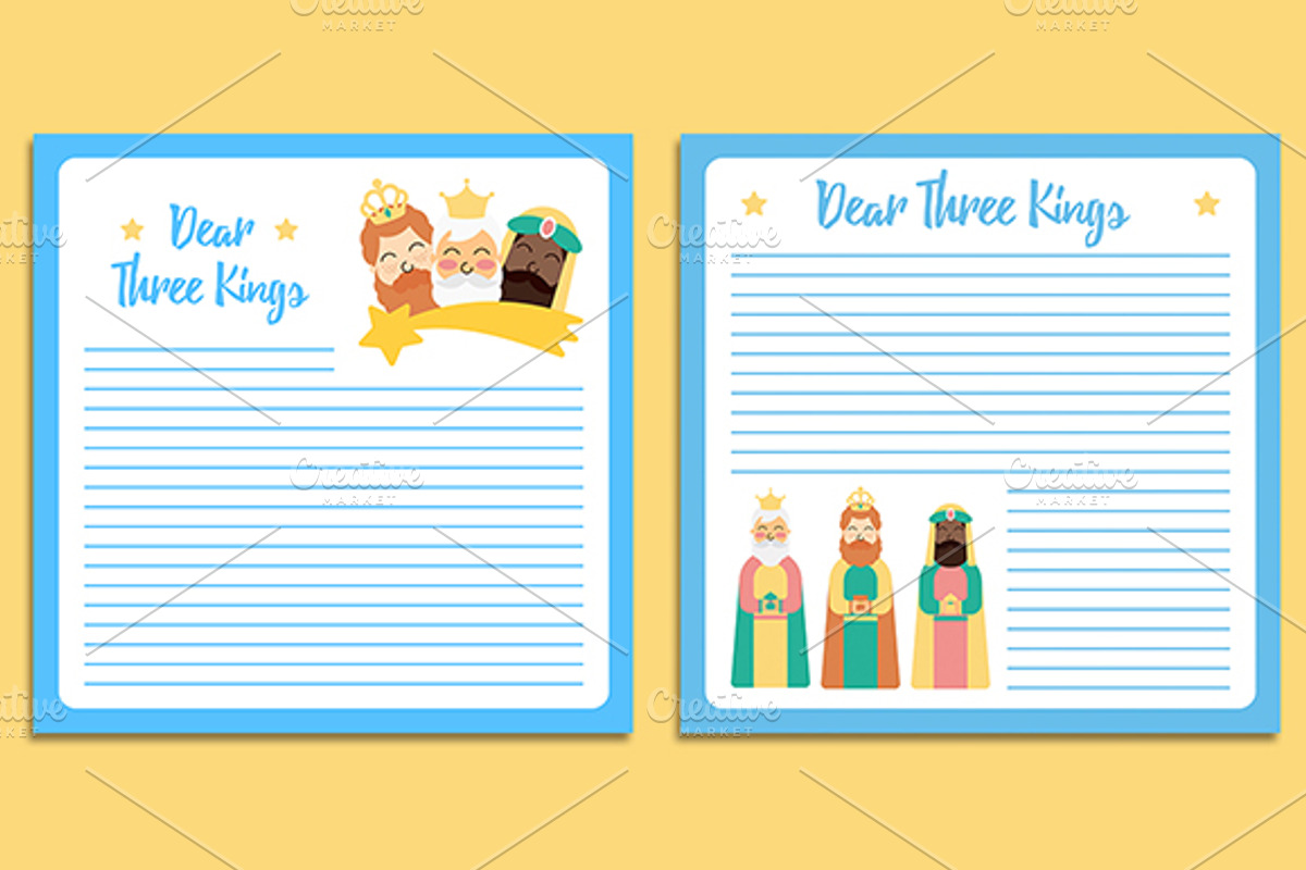 Three Kings Designs Christmas Set, an Illustration by Stockaholic (Photo 6 of 8)