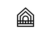 Villa Homestay House Home Logo, a Branding & Logo Template by Buqancreative (Thumbnail 4 of 4)