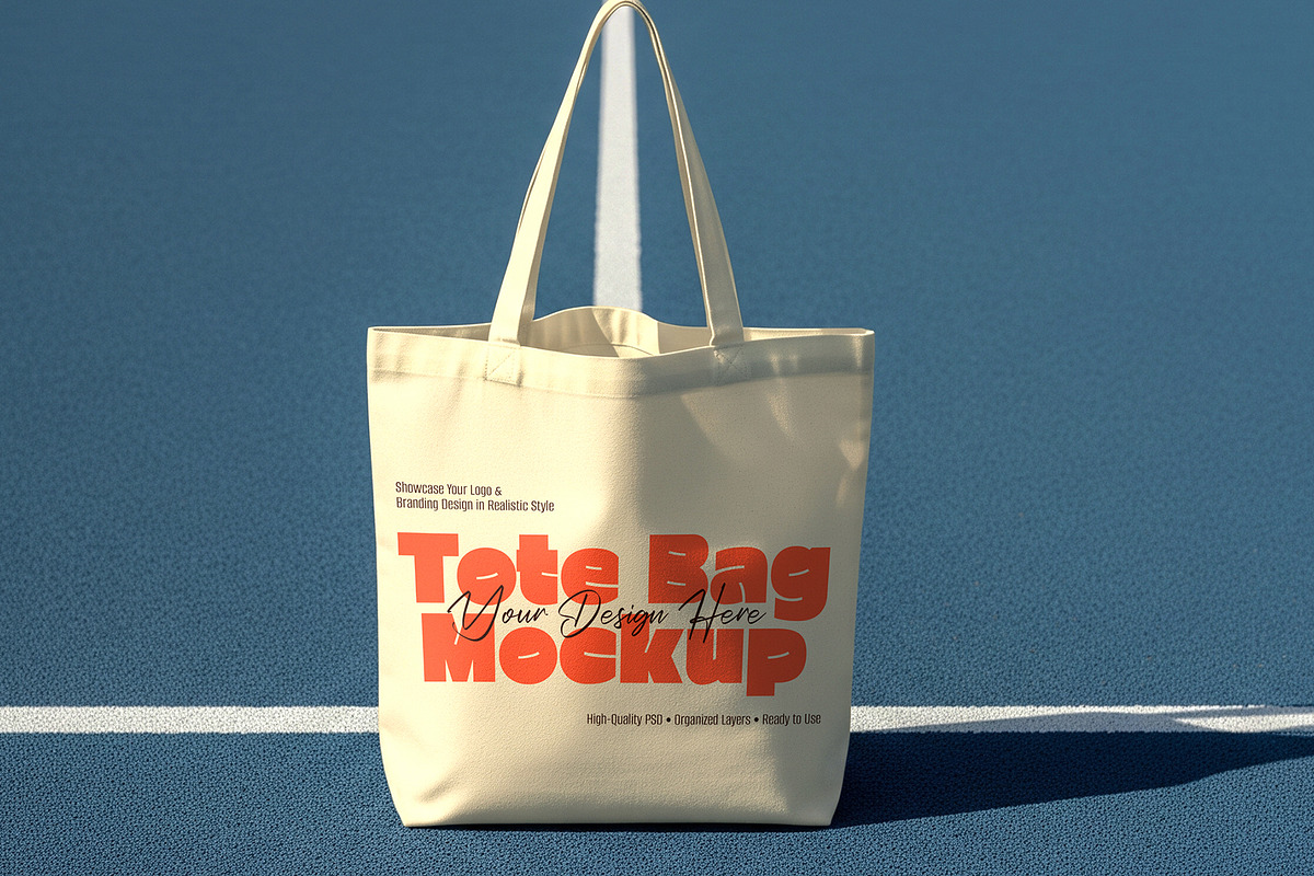 Cotton Tote Bag Mockup, a Product Mockup by graphypix (Photo 1 of 4)
