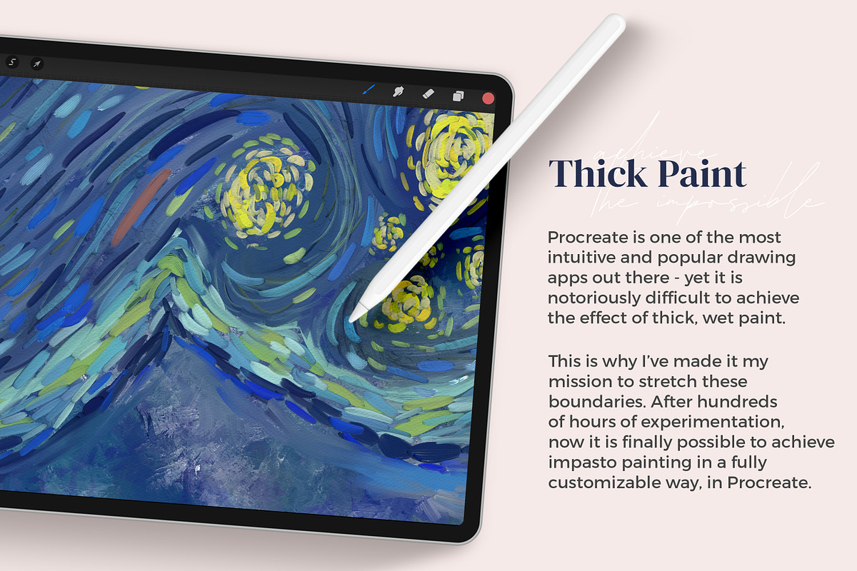Painterly Brushes for Procreate, a Brush Add-On by AJ Brushes (Photo 4 of 11)