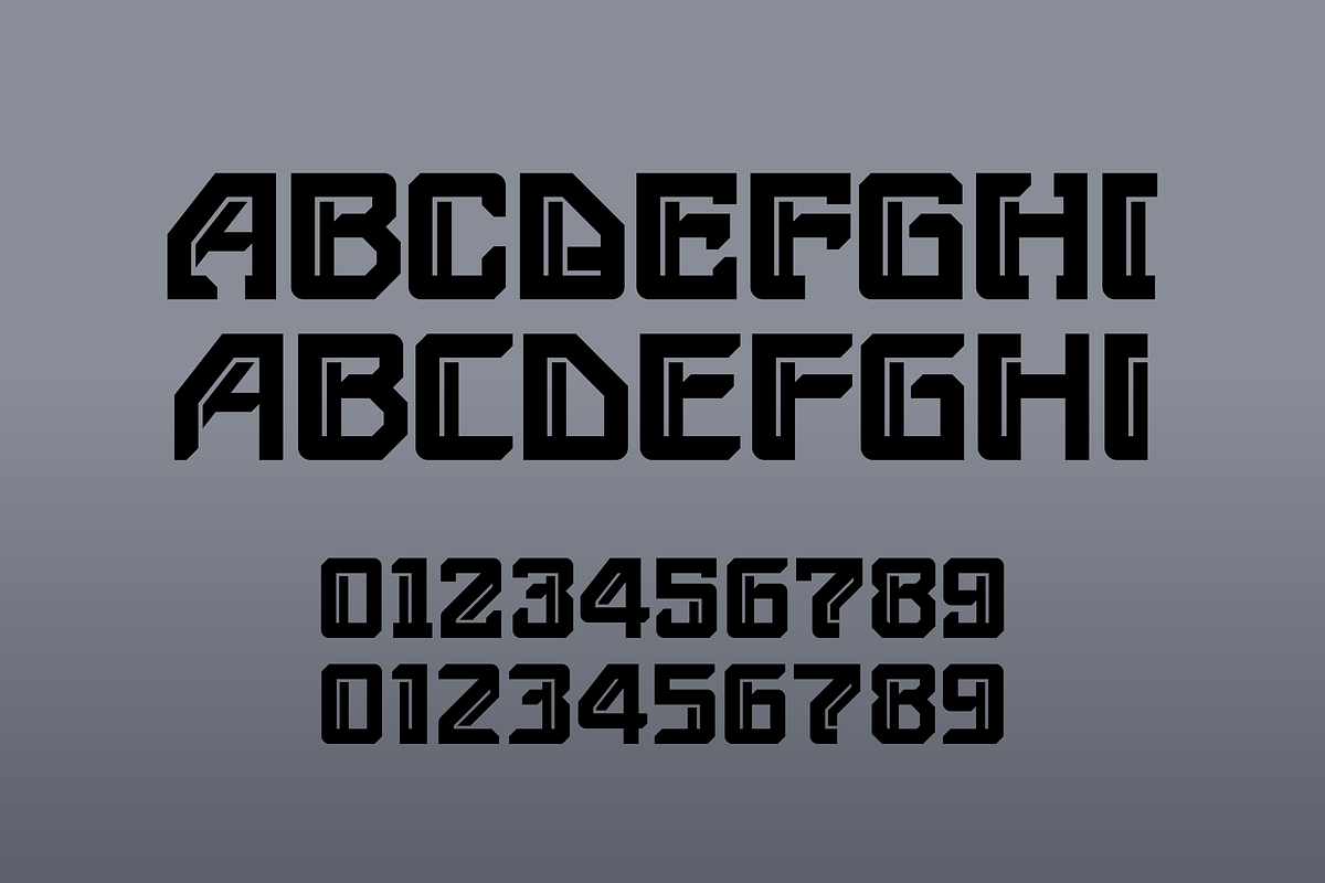 Mighty Robot - sci-fi font pair, a Sans Serif Font by SelfBuild Type (Photo 3 of 5)