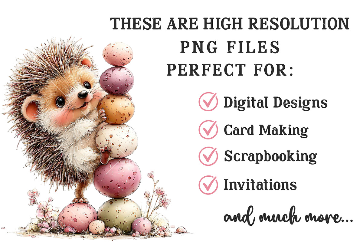 Whimsical Easter Animal Clipart, an Illustration by OK Design (Photo 4 of 6)