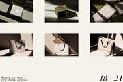 Mailing Box and Bag mockups, a Packaging Mockup by Creatoom (Thumbnail 6 of 15)