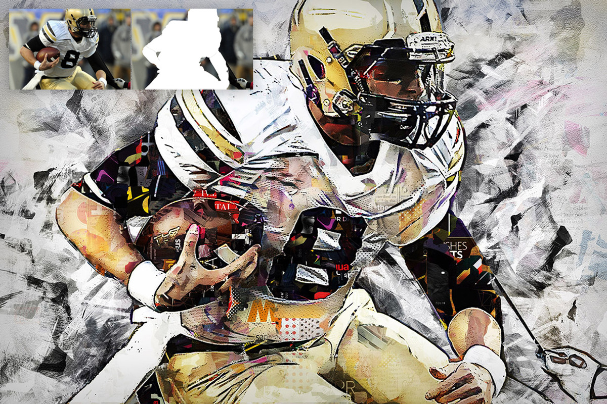 Collage Art Photoshop Action, an Action Add-On by GorynArt (Photo 13 of 18)