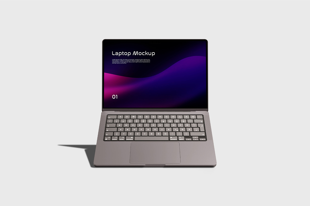 Laptop Mockup Set, a Mac Mockup by Farabion Studio (Photo 3 of 4)