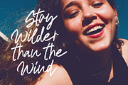 Philosophia Brush, a Handwritten Font by Godbless Studio (Thumbnail 5 of 13)
