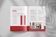 Annual report brochure template, a Brochure Template by Tanmoy Topu (Thumbnail 10 of 12)