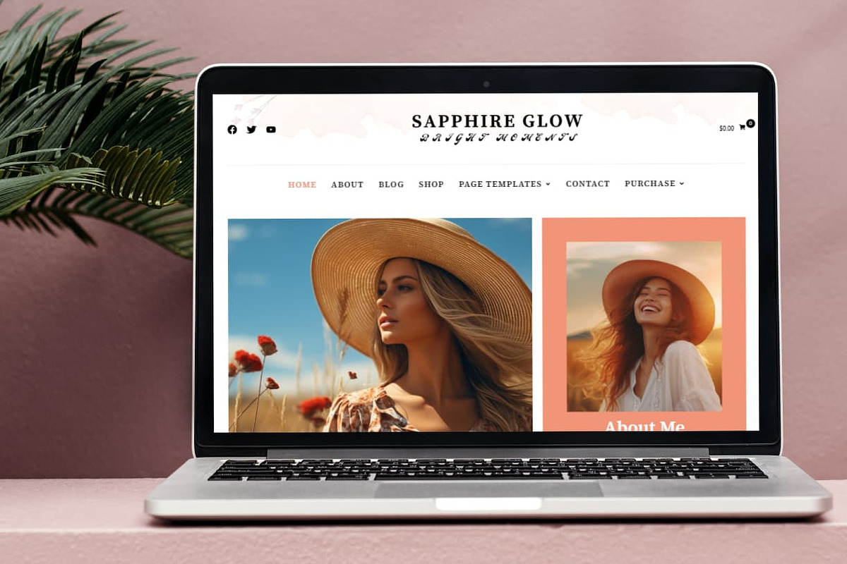Sapphire Glow WordPress Theme, a WordPress Template by Your Theme Shop (Photo 9 of 9)