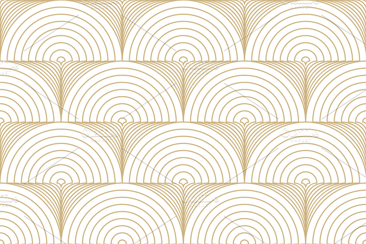 Set of art deco seamless patterns, a Pattern Graphic by pattern shop (Photo 2 of 9)