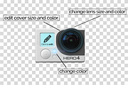 GoPro Hero 4 Concept, a Mockup by The Drone Shop (Thumbnail 2 of 2)