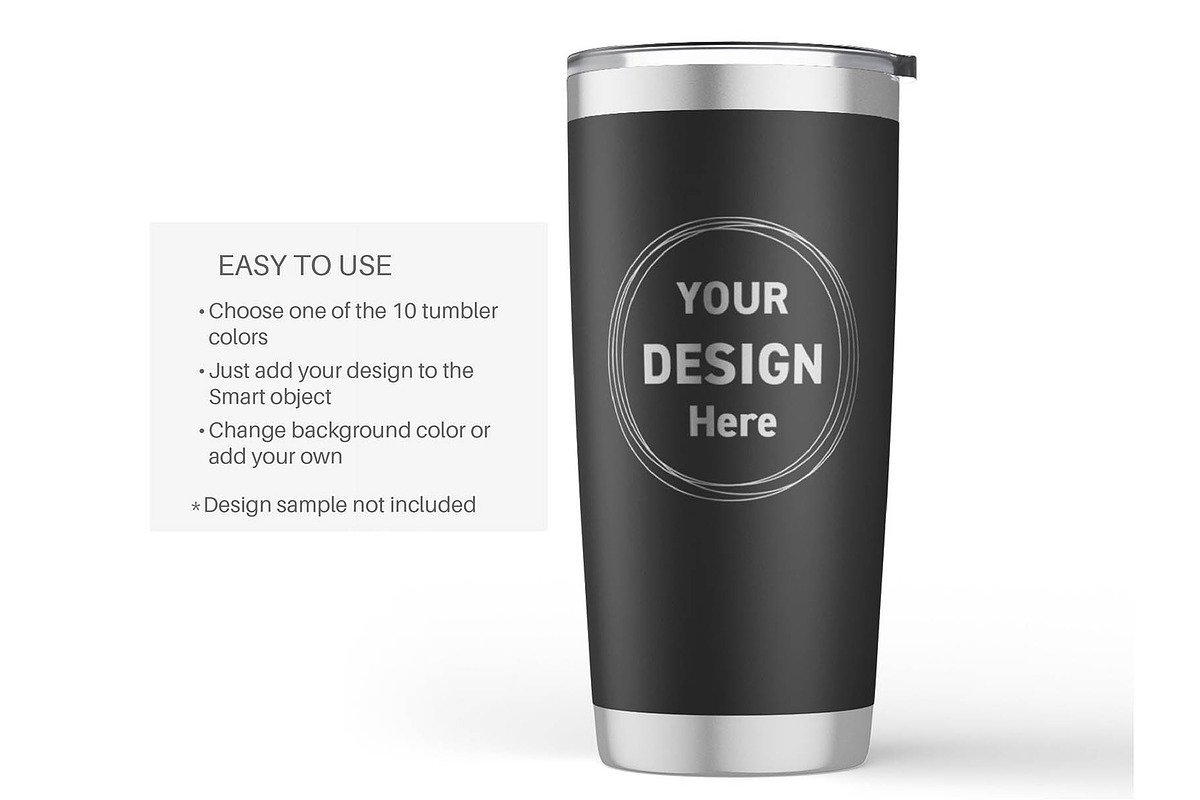 20 oz Tumbler Video Mockup, a Cups & Container Mockup by MockupsBox (Photo 5 of 10)