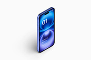 iPhone 16 - 24 Mockups Scenes, an iPhone Mockup by Asylab (Thumbnail 19 of 58)
