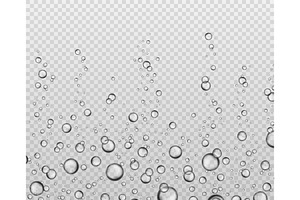Bubbles underwater texture. Soda, a Food Illustration by YummyBuum