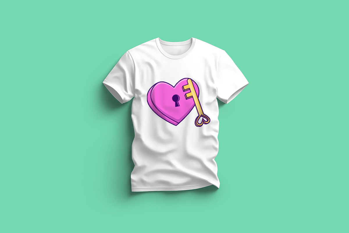 Love Key Cartoon Vector, an Object Illustration by Artstorystudio (Photo 3 of 3)