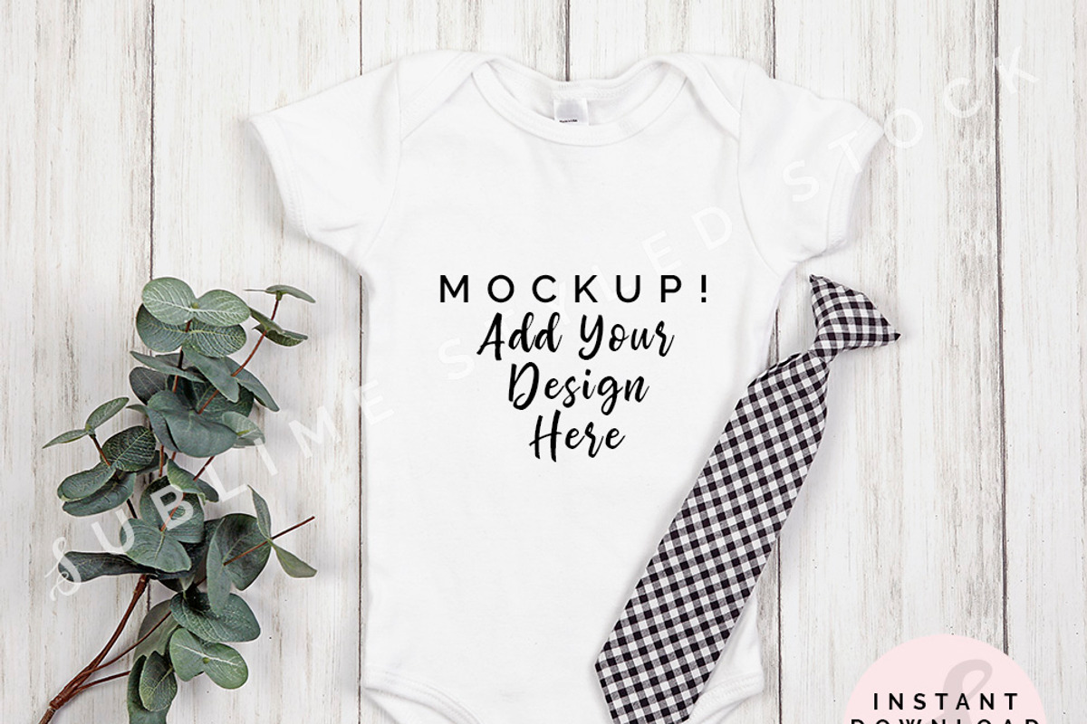 Onesie Mockup Bundle, Boy Bodysuit, an Apparel Mockup by SUBLIME Styled Stock (Photo 7 of 13)