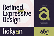 Hokyan, a Sans Serif Font by saemoon creative (Thumbnail 7 of 15)