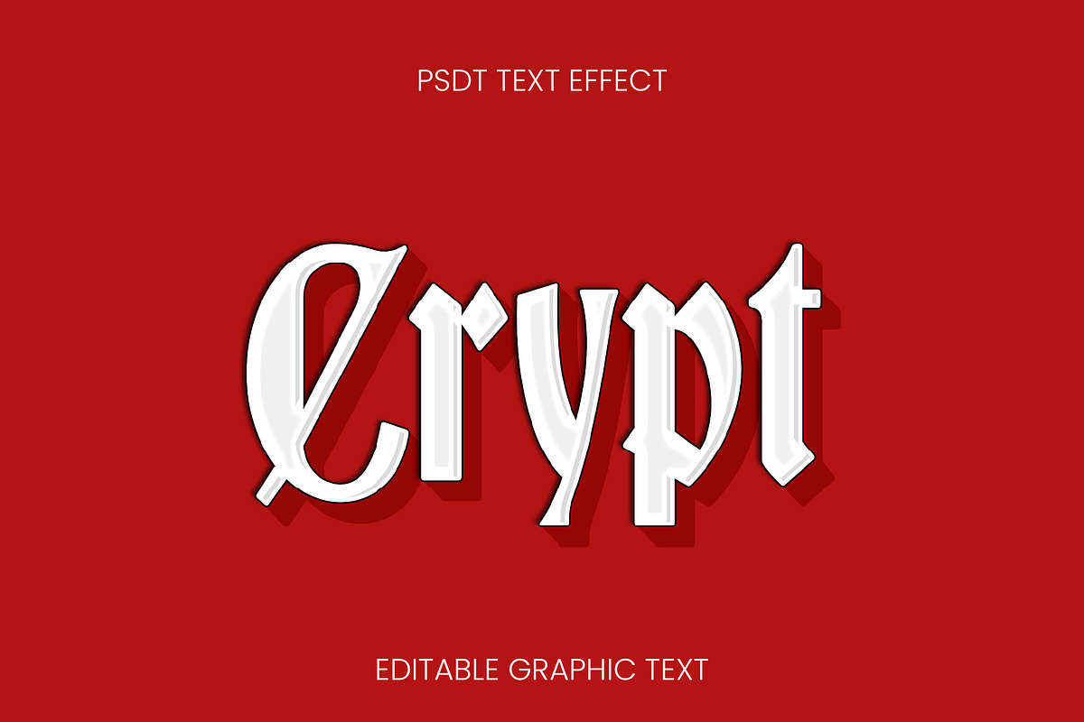 Gothic Shadow Text Effect