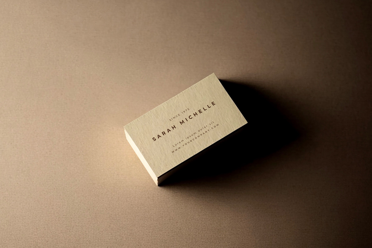 Visiting cards mockup collection, a Mockup by boreālis (Photo 3 of 10)