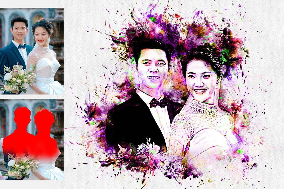 Alcohol Ink Photo Effect, an Action Add-On by MRI STUDIO (Photo 6 of 12)
