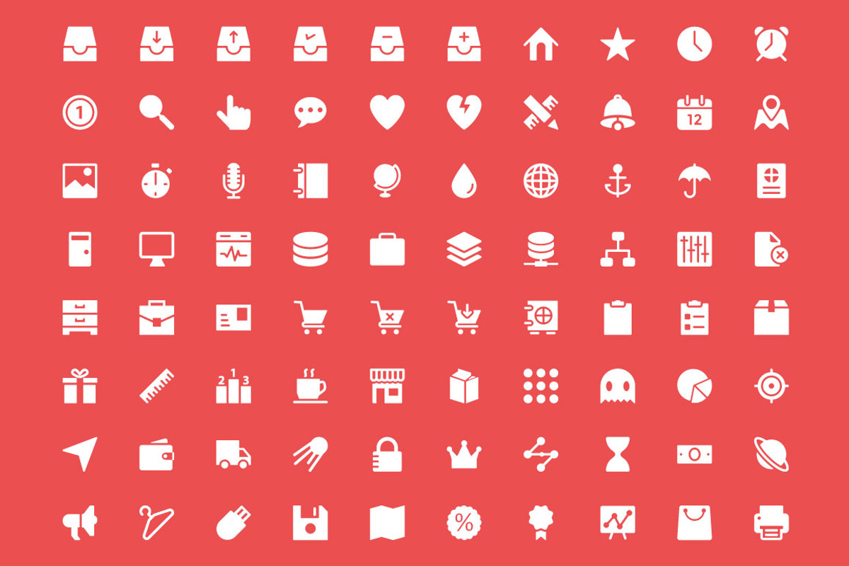 350+ Smoothies Vector Icons, a Solid Icon by Creative Stall (Photo 4 of 5)