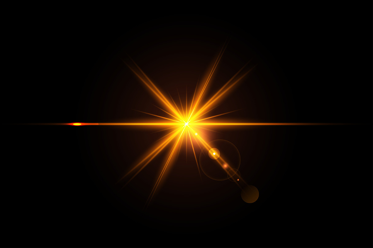 33 Golden Transparent Png Light Lens, a Shape Add-On by MRI STUDIO (Photo 16 of 17)