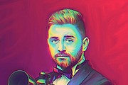 Rickshaw Painting PRO Digital Art, an Action Add-On by MRI STUDIO (Thumbnail 8 of 19)