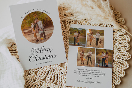 Christmas Card Template CC207, a Card Template by Always Templates