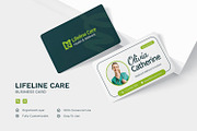 Lifeline Care - Business Card, a Business Card Template by Esensifiksi.studio (Thumbnail 1 of 3)