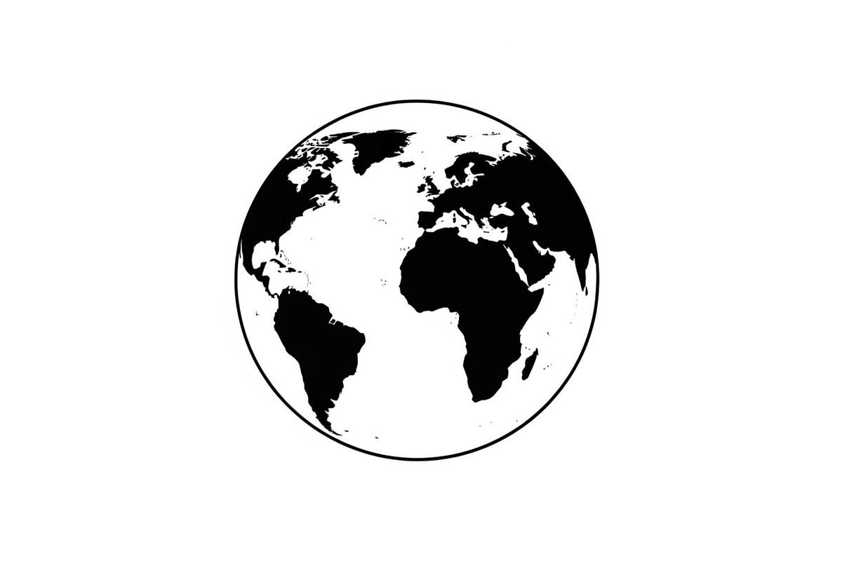 Global Earth World Map Icon Bundle, an Icon by musafir_fashion (Photo 8 of 10)