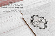 Elegant Vintage Logo Mockup #1, a Product Mockup by LuisFaus (Thumbnail 2 of 2)