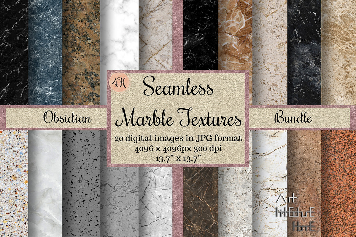 Seamless Marble - Multi Product, a Texture Graphic by Arthitecture Home (Photo 5 of 11)