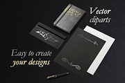 Decorative ornamental elements set, an Object Graphic by Warm Hearted Studio (Thumbnail 8 of 10)