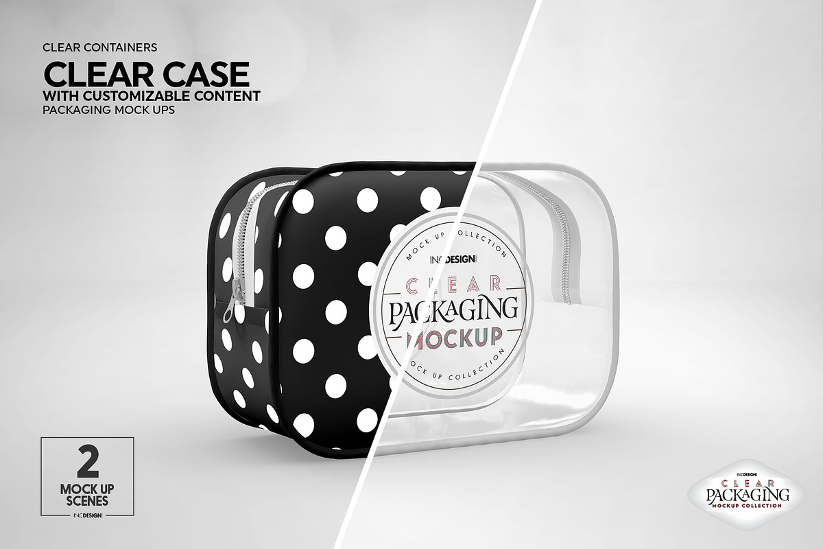 09 Clear Container Packaging Mockups, a Cups & Container Mockup by INCDesign (Photo 5 of 17)