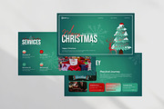 Merry Christmas Powerpoint Template, a Presentation Template by evgenystudio (Thumbnail 3 of 7)